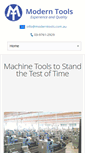 Mobile Screenshot of moderntools.com.au